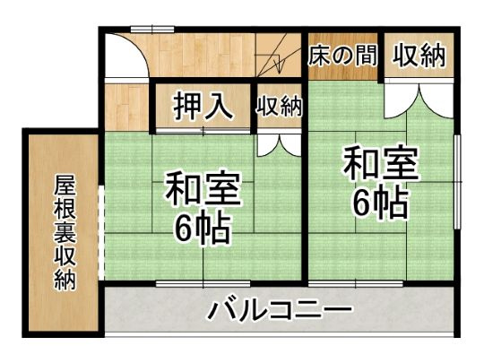 西１６条北２丁目【間取り】