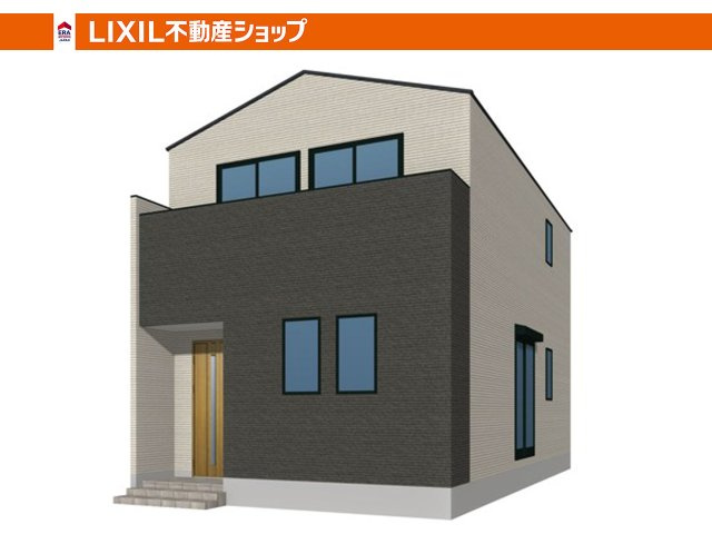 SUNCOURT　小倉南区横代北町2丁目【完成予想図】４LDK新築戸建て内外装ともにまるで注文住宅仕様！2026年10月完成予定。