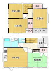 【650万円】四国中央市土居町津根の中古住宅！赤星駅徒歩12分の広々4DKの画像