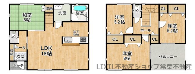 Cradel garden 姫路市広畑区蒲田第12【間取り】