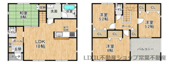 Cradel garden 姫路市広畑区蒲田第12【間取り】