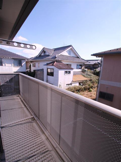 バルコニーにもお布団が干せちゃう★