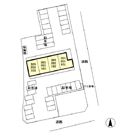 駐車場配置図