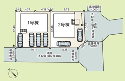 【相模原市中央区田名　新築戸建】５駅利用可能！駐車４台可能の画像