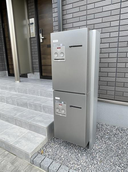 専用の宅配ボックス付き