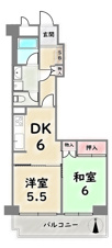 ハイラーク西京極【間取り】