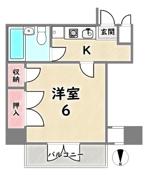 ルピエ四条【間取り】