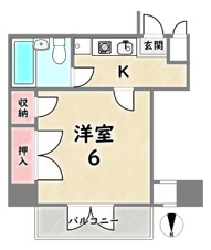 ルピエ四条【間取り】