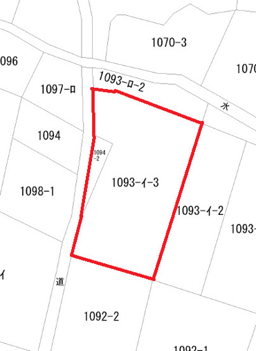 伊那市西箕輪1094-2.1093-イの3　土地の画像
