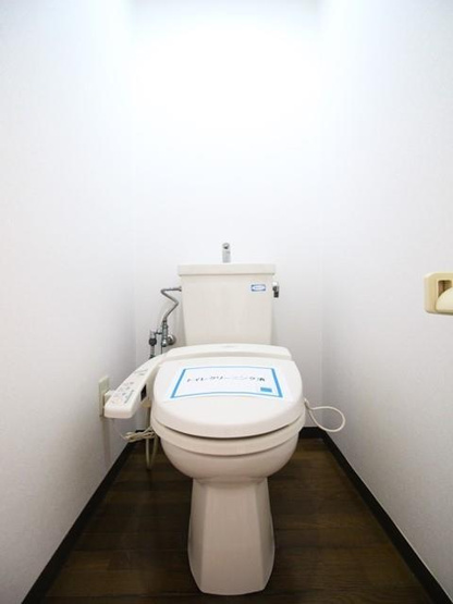 温水洗浄便座付です