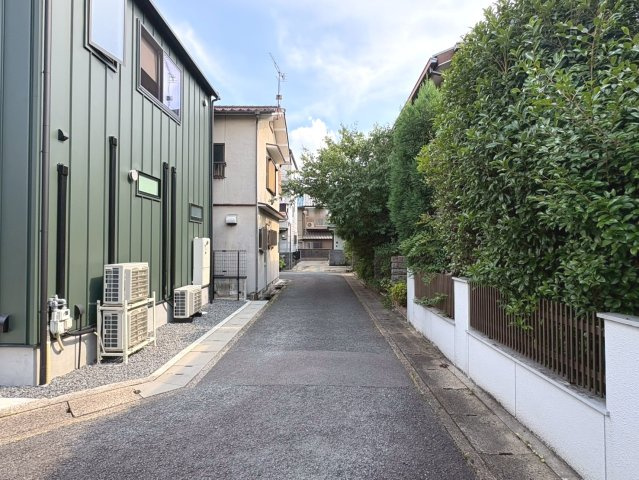 山科区西野山中臣町【前面道路含む現地写真】