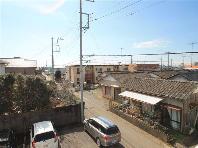 2階角部屋なので景色も良好