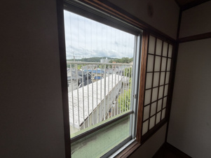 高槻市松が丘１丁目の中古マンション【バルコニー】和室バルコニー