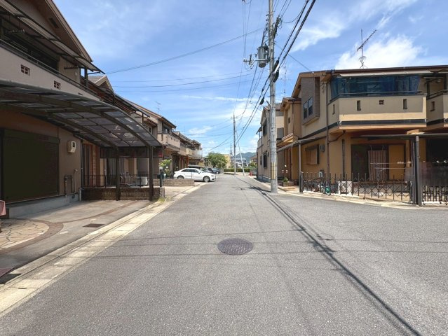 右京区嵯峨野六反田町【前面道路含む現地写真】
