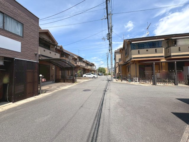 右京区嵯峨野六反田町【前面道路含む現地写真】
