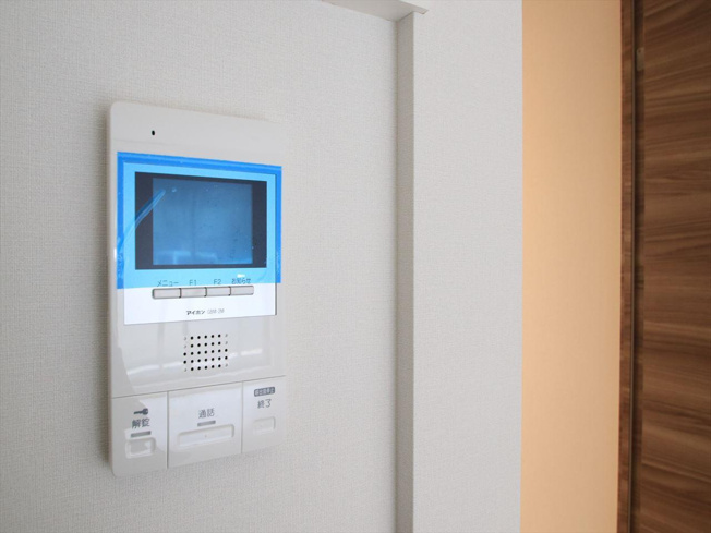 相手の顔が見えるTVインターホン！