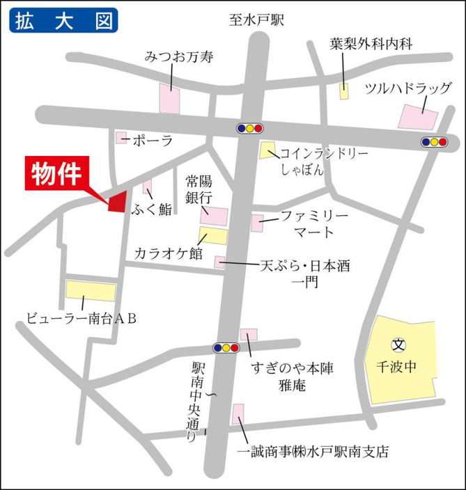閑静な住宅街