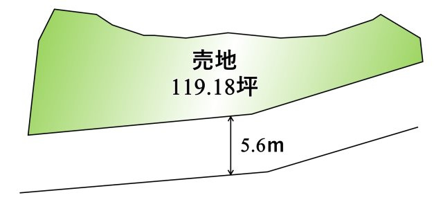 北杜市須玉町藤田　売地【間取り】