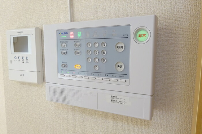 ＡＬＳＯＫホームセキュリティー搭載