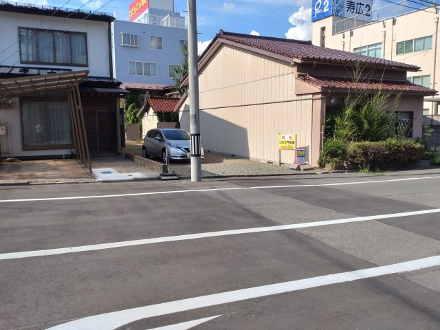 南大通三丁目売地【前面道路含む現地写真】