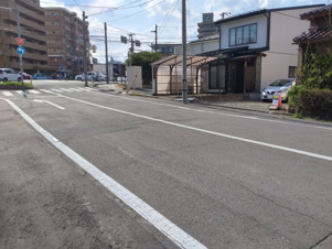 南大通三丁目売地【前面道路含む現地写真】