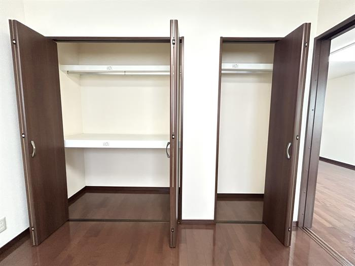 広々な収納でお荷物が多い方も安心♪