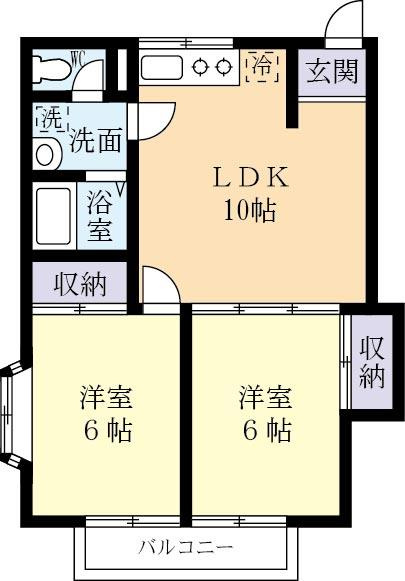 リビング広々10帖