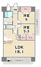 アルモード京都西院【間取り】