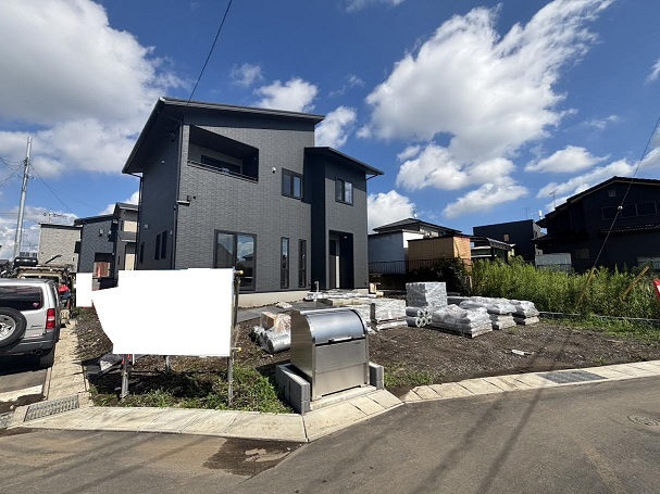 ひたちなか市田彦新築 6号棟【前面道路含む現地写真】