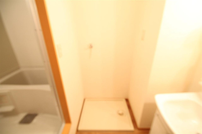 室内洗濯機置き場！