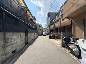 中京区壬生神明町【前面道路含む現地写真】