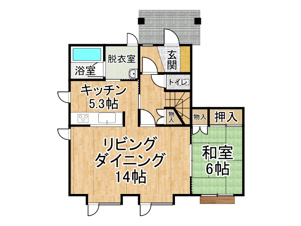 西２３条南４丁目【間取り】