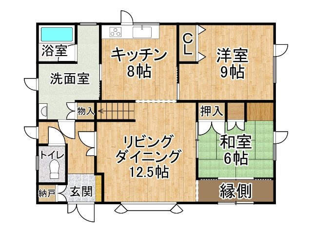 西１７条北２丁目【間取り】