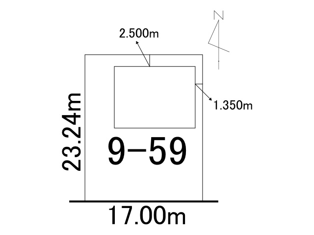 西１７条北２丁目【区画図】