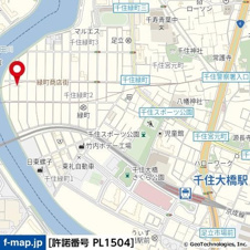 フェリオ千住緑町【地図】