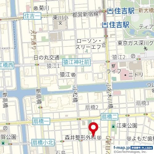 フェリデンシア住吉【地図】