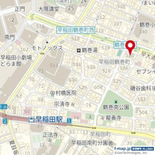 新宿早稲田レーベル【地図】