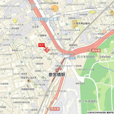 ブレグレイス参宮橋【地図】