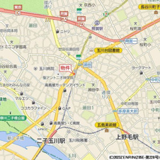 ＫＤＸレジデンス二子玉川【地図】