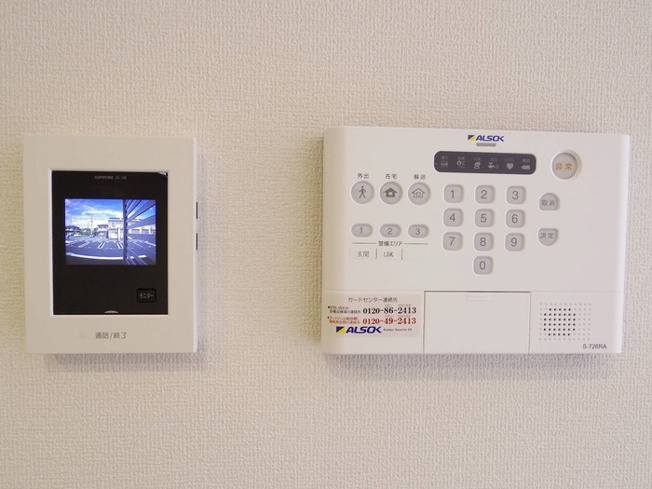 ＴＶインターホン・ＡＬＳＯＫホームセキュリティ標準搭載