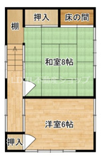 西本町中古住宅【間取り】