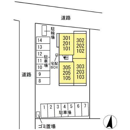 【区画図】