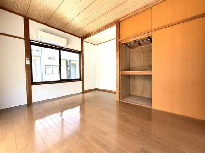 平屋造りならではの開放感があります