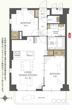 レジデンシャル戸田公園リバーフロント【間取り】