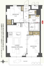レジデンシャル戸田公園リバーフロント【間取り】