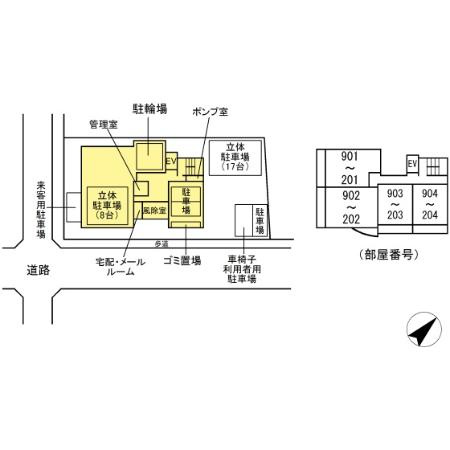 【区画図】