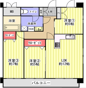センチュリー八尾南【間取り】