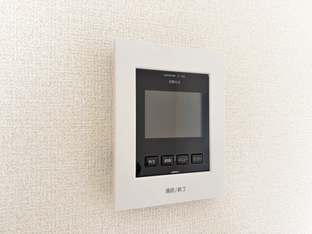 CRADLE GARDEN　北九州市小倉南区朽網西第7TVモニター付きインターフォンで来客をチェックできます。