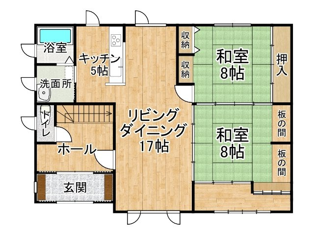 西１６条南４丁目【間取り】