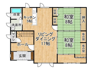 西１６条南４丁目【間取り】